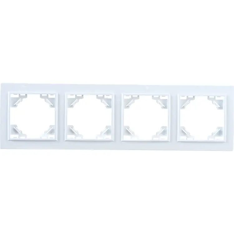 Горизонтальная четырехместная рамка STEKKER Эрна 39057