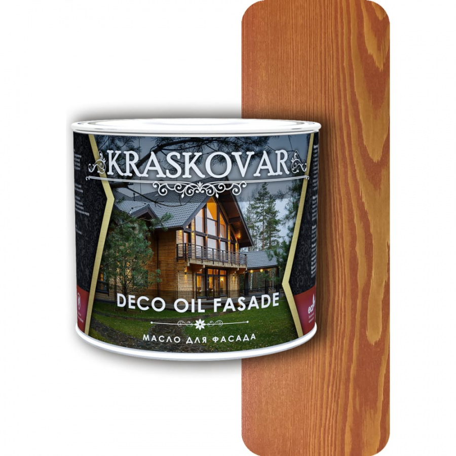 Масло для фасада Kraskovar Deco Oil Fasade