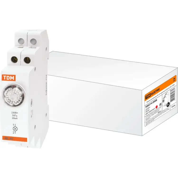 Сигнальная кнопка TDM ELECTRIC ЛС-47 SQ0214-0008