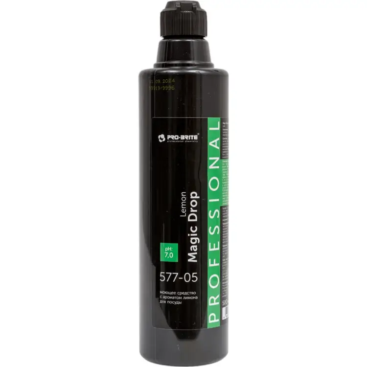 Моющее средство для мойки посуды PRO-BRITE MAGIC DROP Lemon 577-05