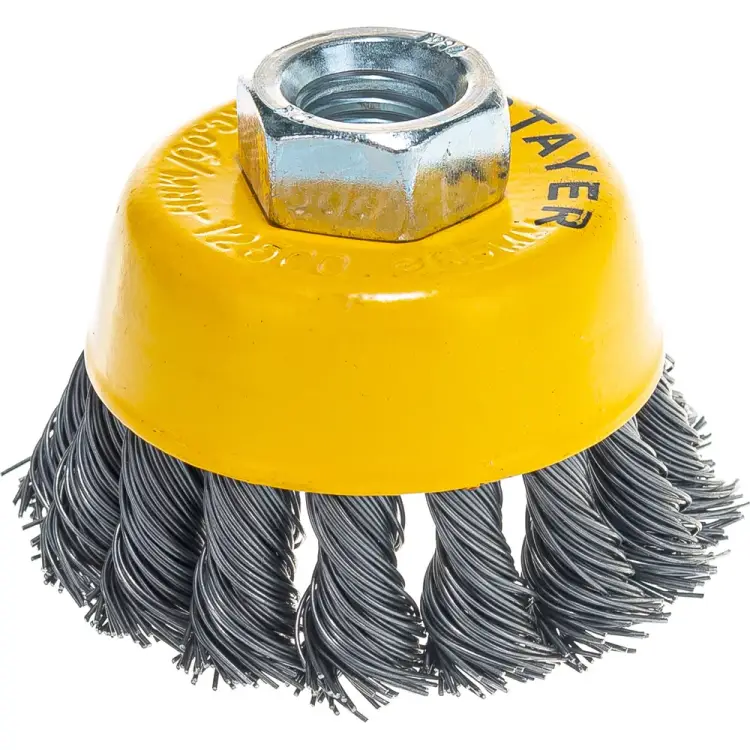 Чашечная щетка для УШМ STAYER "MASTER" 35128-065 z01 Чашечная щетка для УШМ STAYER "MASTER" 35128-065 z01