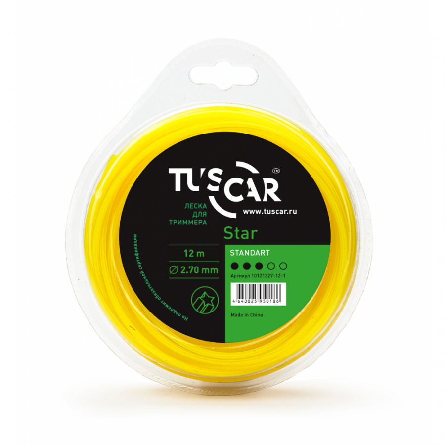 Леска для триммера TUSCAR Star Standart