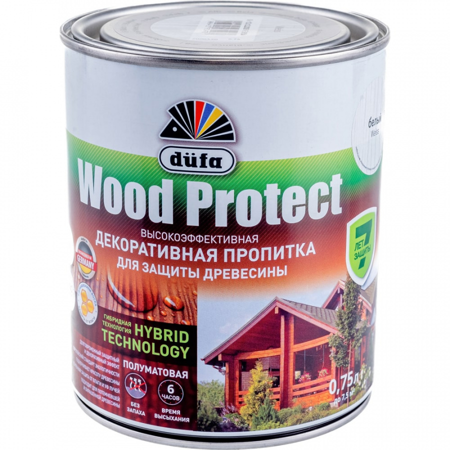 Пропитка для защиты древесины Dufa Wood Protect