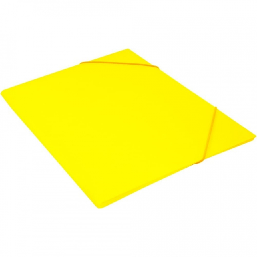 Папка Бюрократ Double Neon DNE510YEL