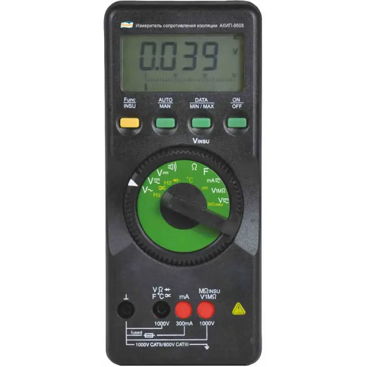 Измеритель сопротивления изоляции АКИП АКИП-8608