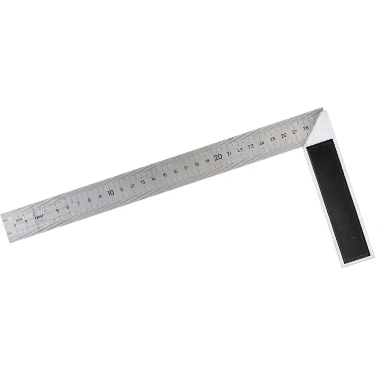 Угловая стальная линейка DELI dl302300 104517