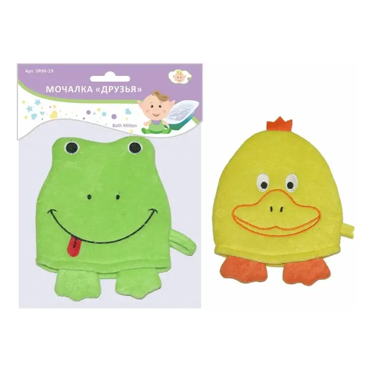 Мочалка-забава МУЛЬТИДОМ Друзья SR90-19 Мочалка-забава МУЛЬТИДОМ Друзья SR90-19