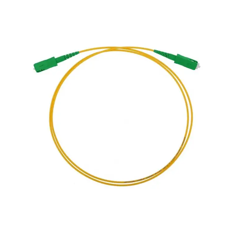 Шнур оптический "КОМПАНИЯ ФОРТОН" APC-SM - simplex-1м