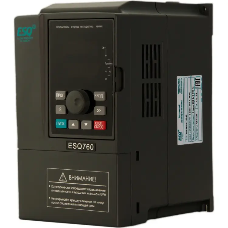 Частотный преобразователь ESQ 760-4T-0040 08.04.000645