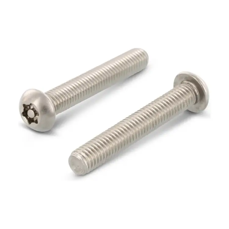 Нержавеющий антивандальный винт Metiz-A2 ART 9121 M5x12 мм, А2 плоская гол. с шестигр. шлицем и штырьком, 10 шт. 91212512 10