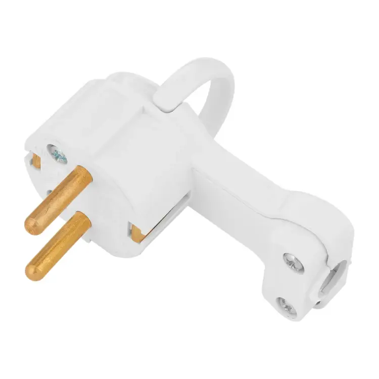 Угловая плоская вилка BYLECTRICA В16-061