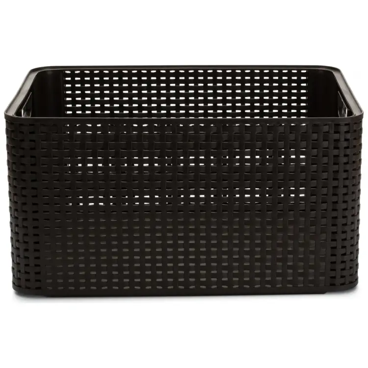 Корзина CURVER RATTAN STYLE BOX L 03616-210 Корзина CURVER RATTAN STYLE BOX L 03616-210