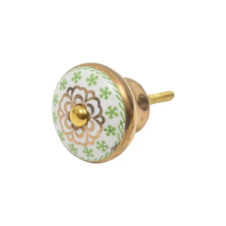 Металлическая ручка для мебели BlumenHaus Зеленый чай 66103 Металлическая ручка для мебели BlumenHaus Зеленый чай 66103