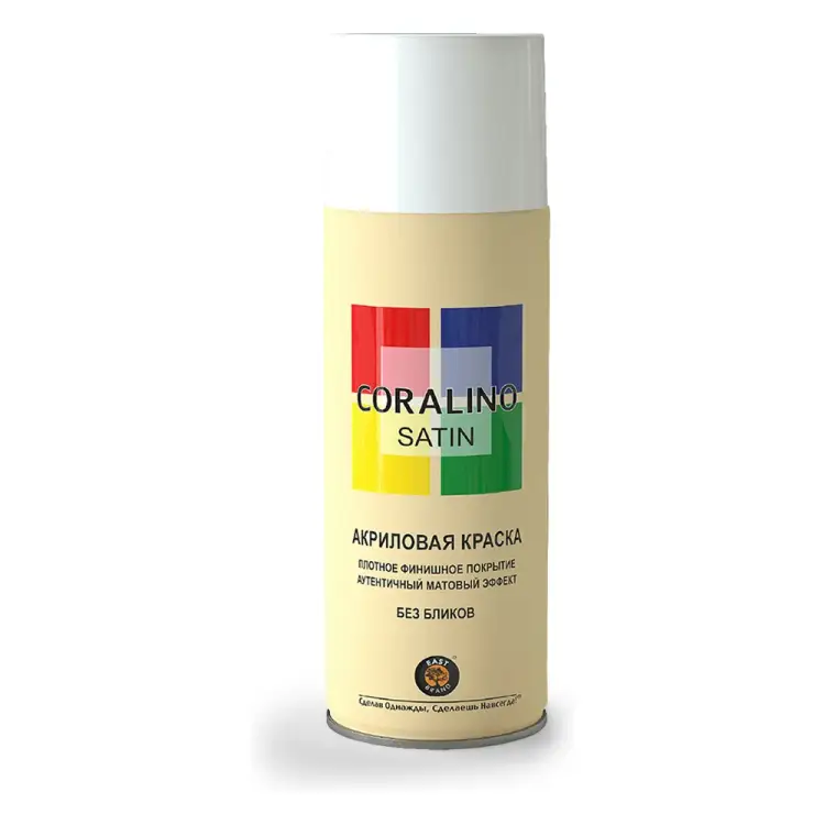 Аэрозольная краска CORALINO SATIN CS9003 Аэрозольная краска CORALINO SATIN CS9003