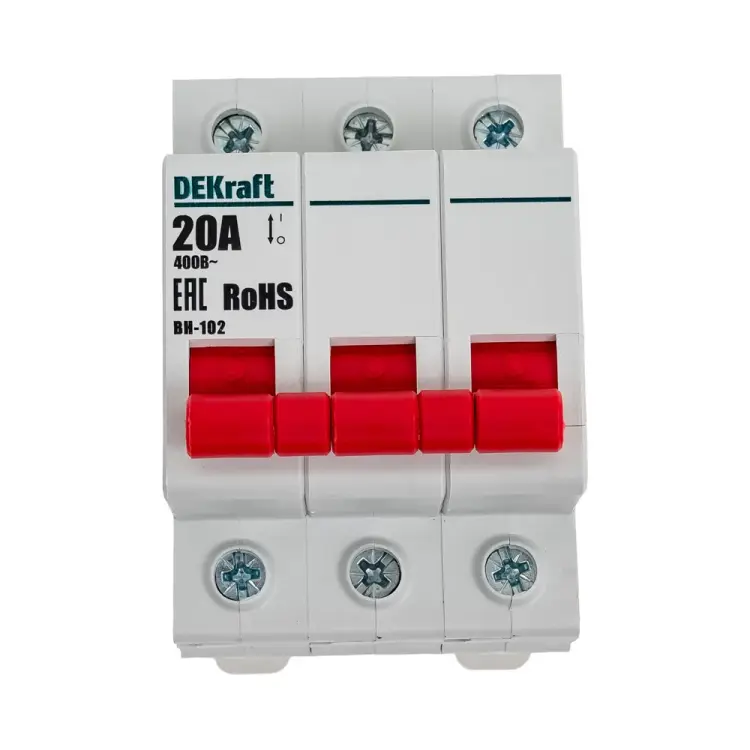 Выключатель нагрузки DEKraft ВН102 17009DEK Выключатель нагрузки DEKraft ВН102 17009DEK