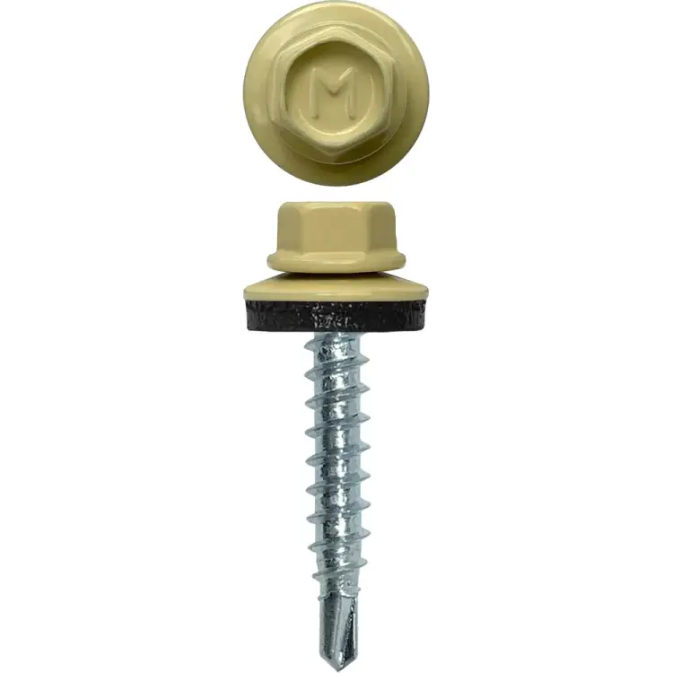 Кровельный саморез Daxmer 4,8х29 RAL1014 (250 шт.) 305405