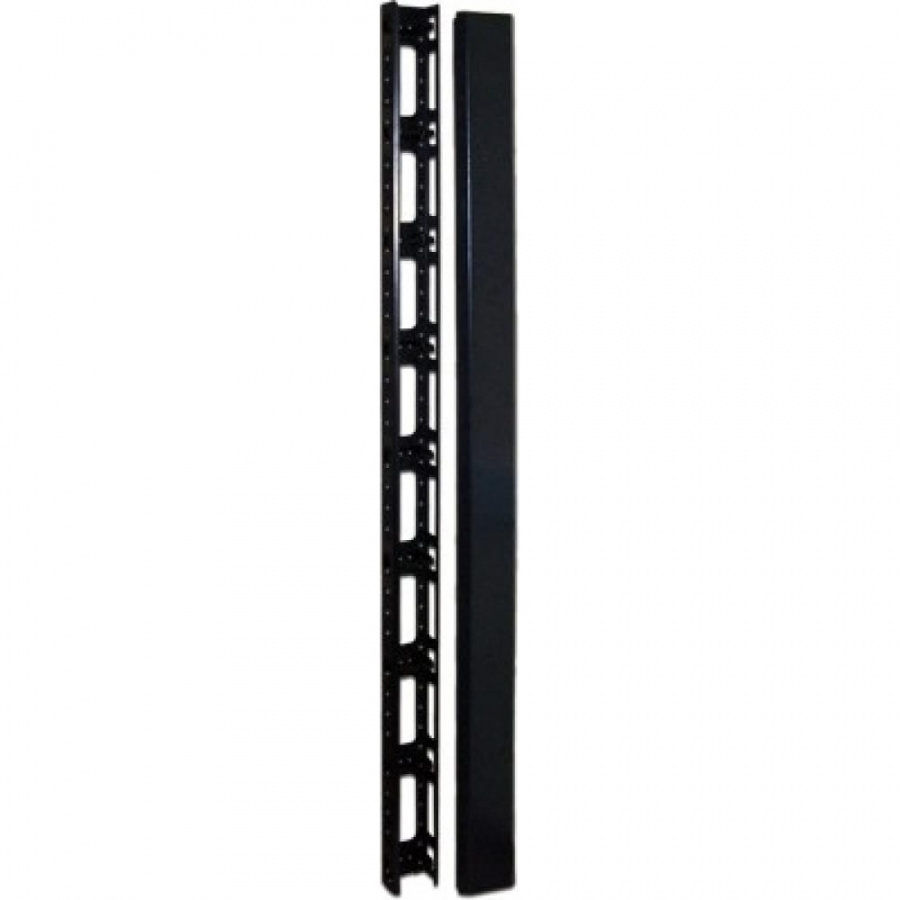 Вертикальный кабельный органайзер для шкафов business TWT CBB-ORG42U