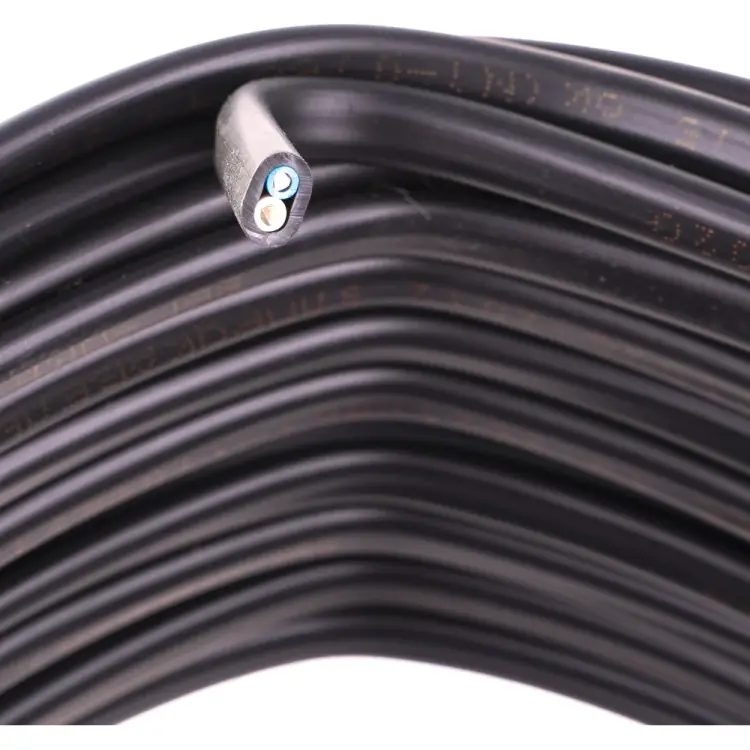 Негорючий твердый плоский кабель ВВГп-нг ЭлПроКабель 4630017849338