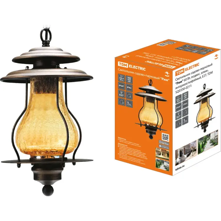 Садово-парковый светильник TDM ELECTRIC Рим SQ0330-0211