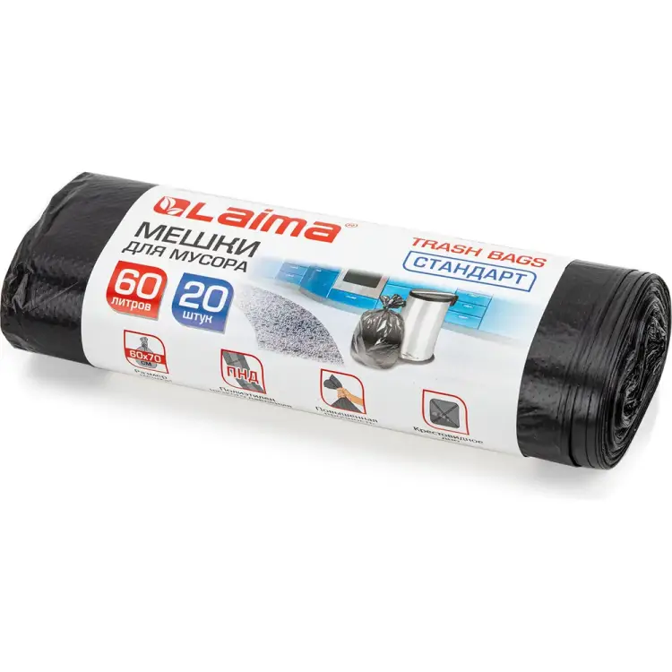 Мешки для мусора LAIMA 601381