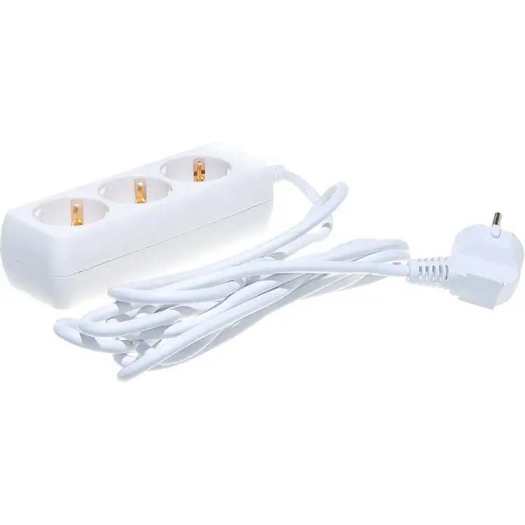 Бытовой удлинитель General Lighting Systems GES-10-3x075-3-3m 470014 Бытовой удлинитель General Lighting Systems GES-10-3x075-3-3m 470014