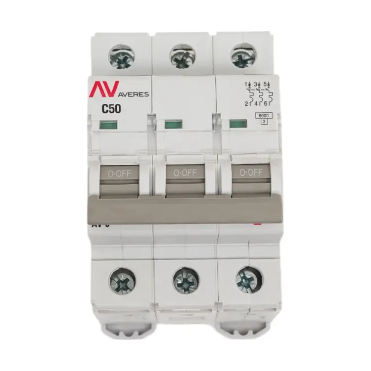 Автоматический выключатель EKF AV-6 AVERES mcb6-3-50C-av