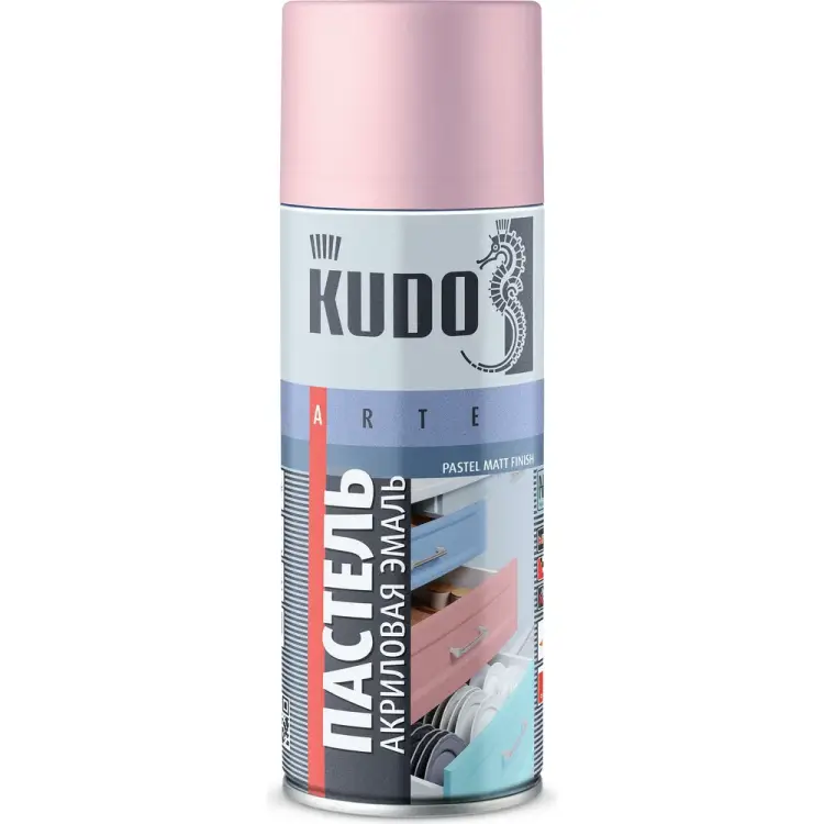 Акриловая эмаль-аэрозоль KUDO KU-A101 Акриловая эмаль-аэрозоль KUDO KU-A101