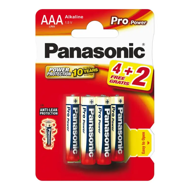 Элементы питания Panasonic PRO POWER 7621