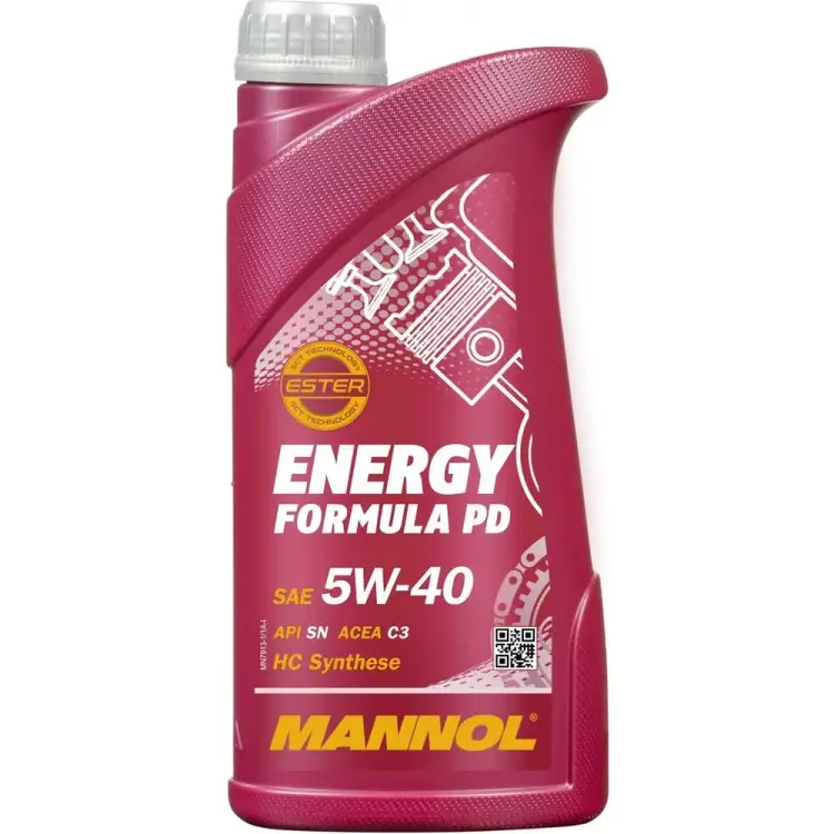 Синтетическое моторное масло MANNOL ENERGY FORMULA PD 5W40 4013
