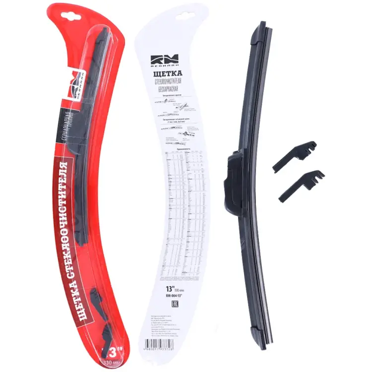 Бескаркасная щетка стеклоочистителя REDMARK RM00413