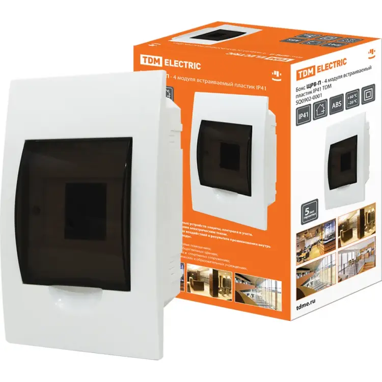 Бокс TDM ELECTRIC ЩРВ-П-4 SQ0902-0001