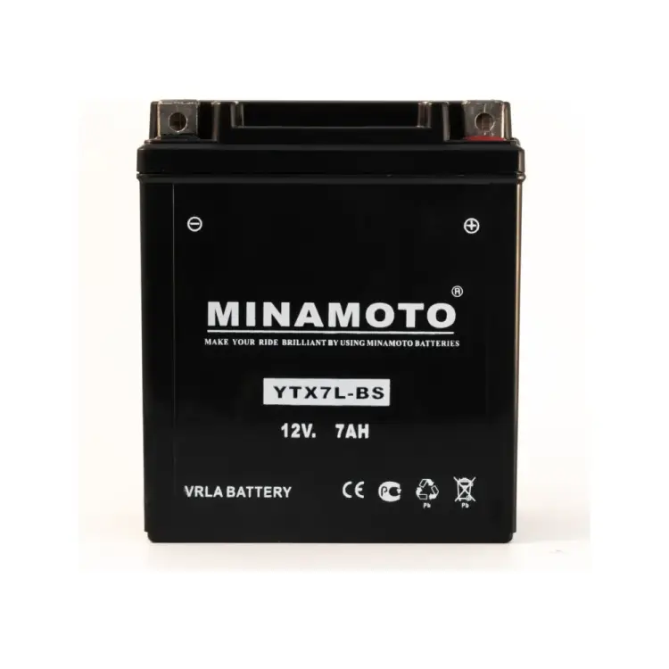 Мотоаккумулятор MINAMOTO YTX7L-BS 7504