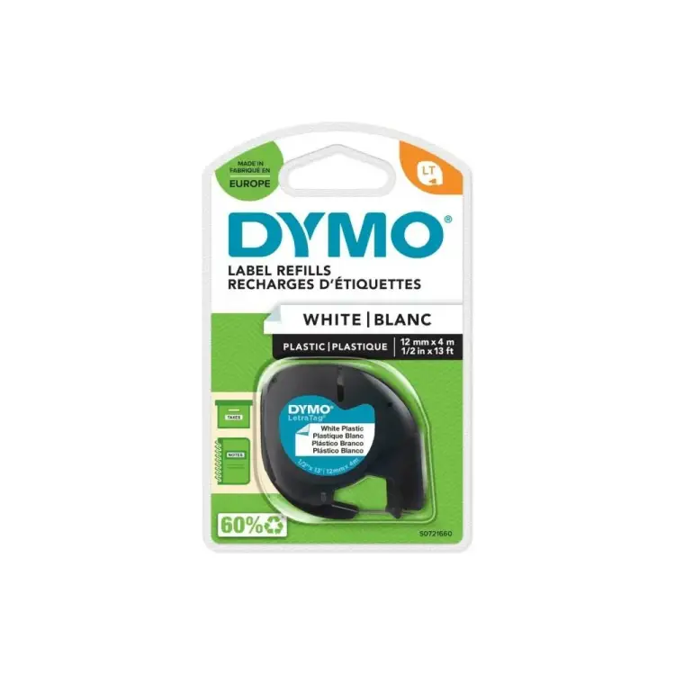 Пластиковая лента для LetraTag Dymo S0721610 DYMO91221