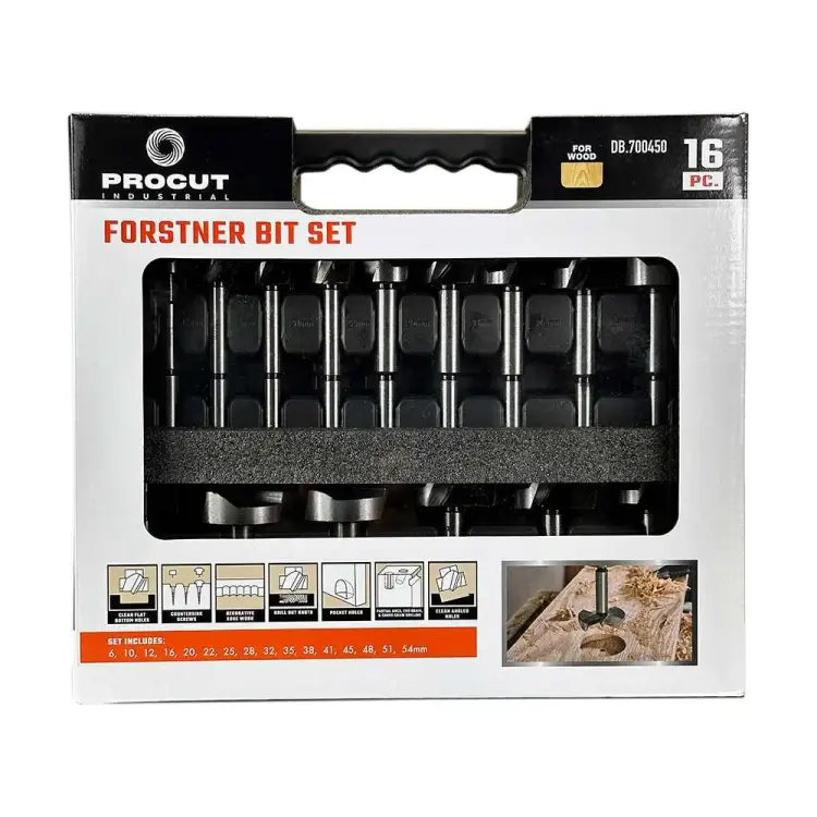 Набор сверл форстнера PROCUT DB.700450