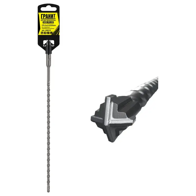 Бур sds-plus Гранит Quadro-X 446310