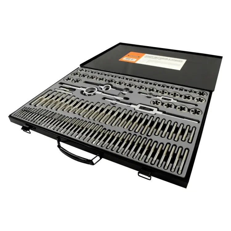 Набор метчиков и плашек WIEDERKRAFT WDK-DTM3110