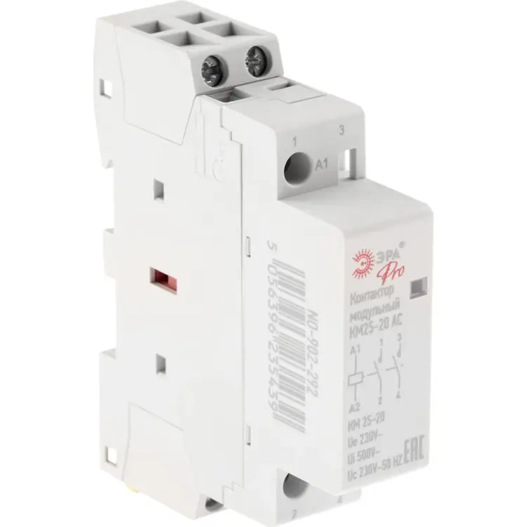 Модульный контактор ЭРА PRO NO902292 КМ2520 AC Б0049157