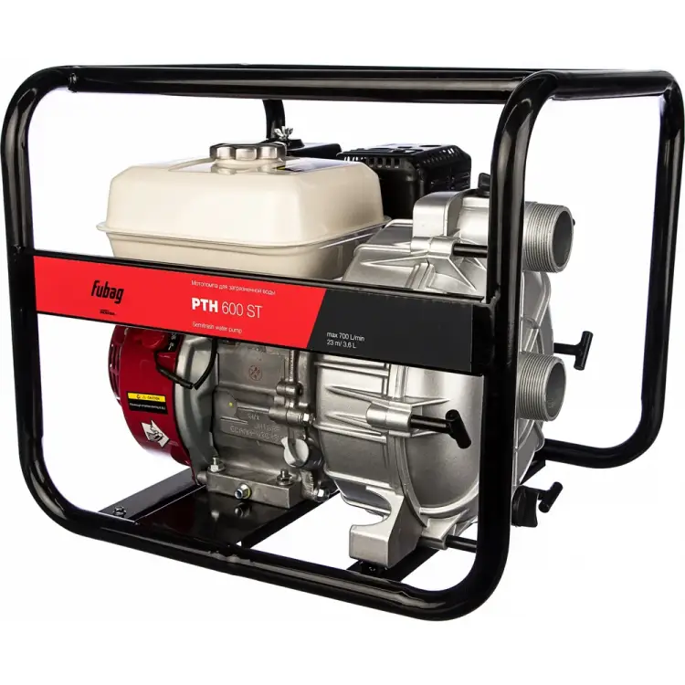 Мотопомпа для слабозагрязненной воды FUBAG PTH 600 ST 838216 Мотопомпа для слабозагрязненной воды FUBAG PTH 600 ST 838216