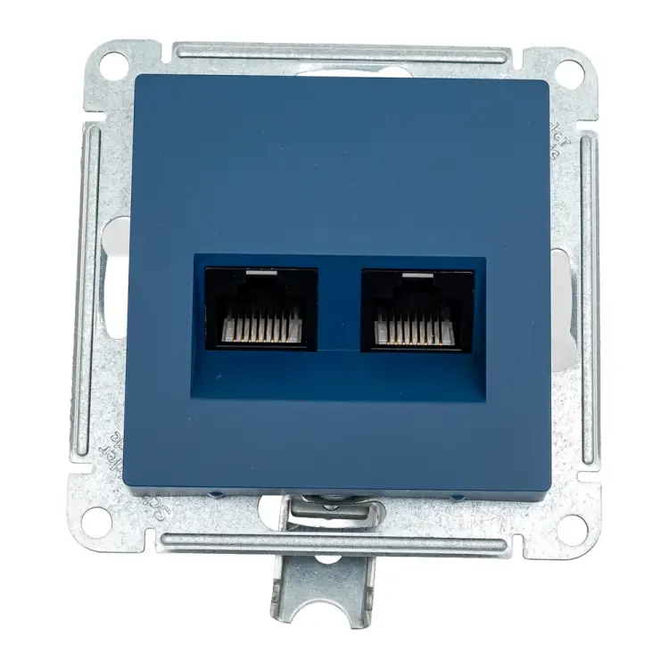 Розетка Systeme Electric Atlasdesign аквамарин ATN001185