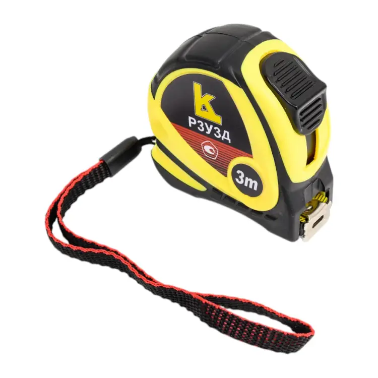 Обрезиненная рулетка КАЛИБРОН Р3УЗД 73859