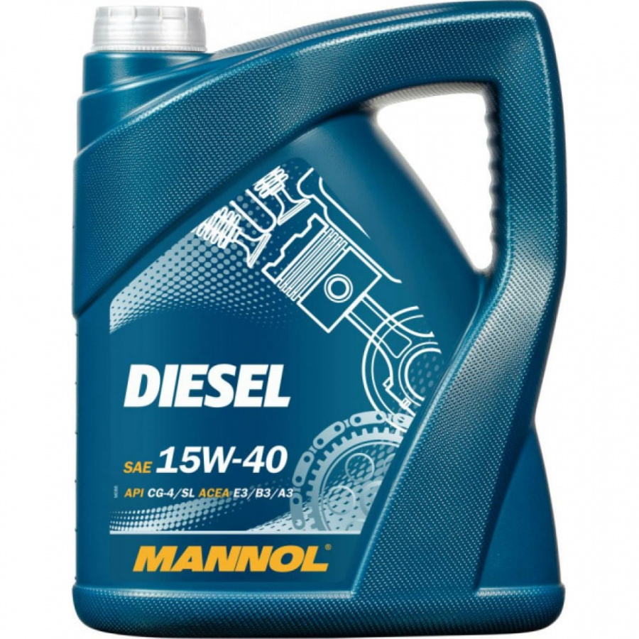 Минеральное моторное масло MANNOL DIESEL 15W40