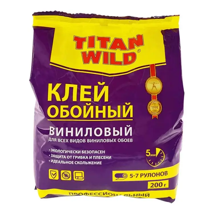 Обойный виниловый клей TITAN WILD TWV200SP Обойный виниловый клей TITAN WILD TWV200SP