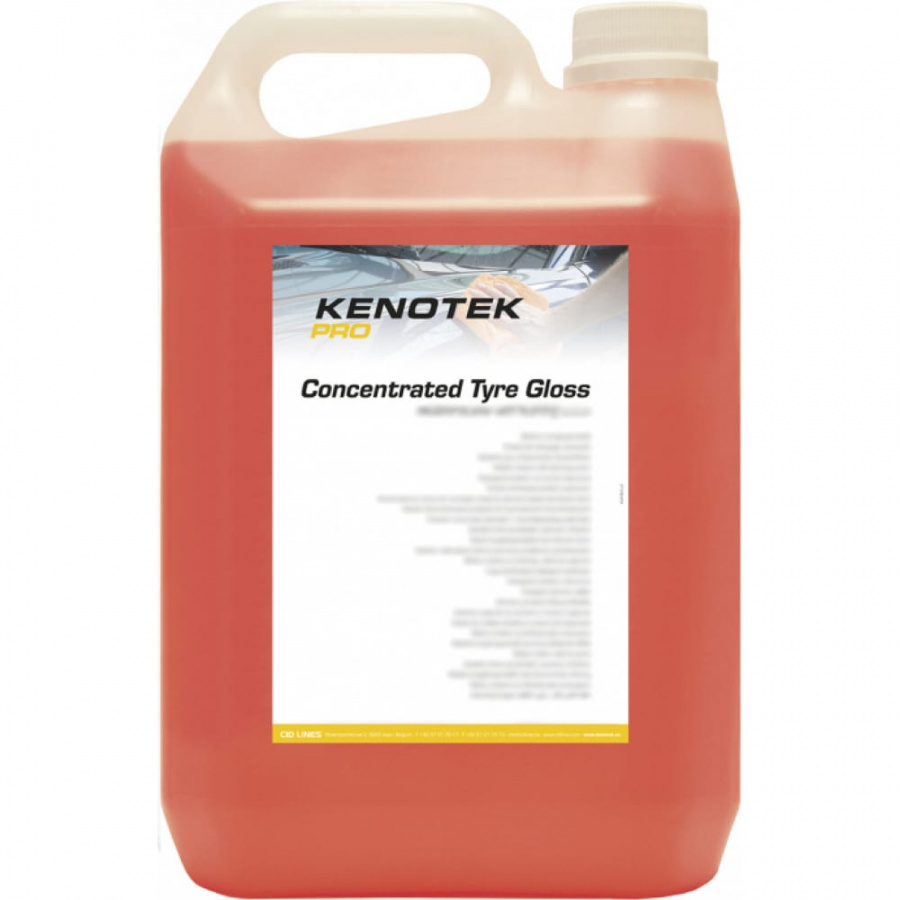 Средство для обновления шин и наружного пластика kenotek Concentrated Tyre Gloss