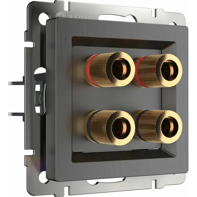 Акустическая розетка WERKEL WL04-AUDIOx4 a046595