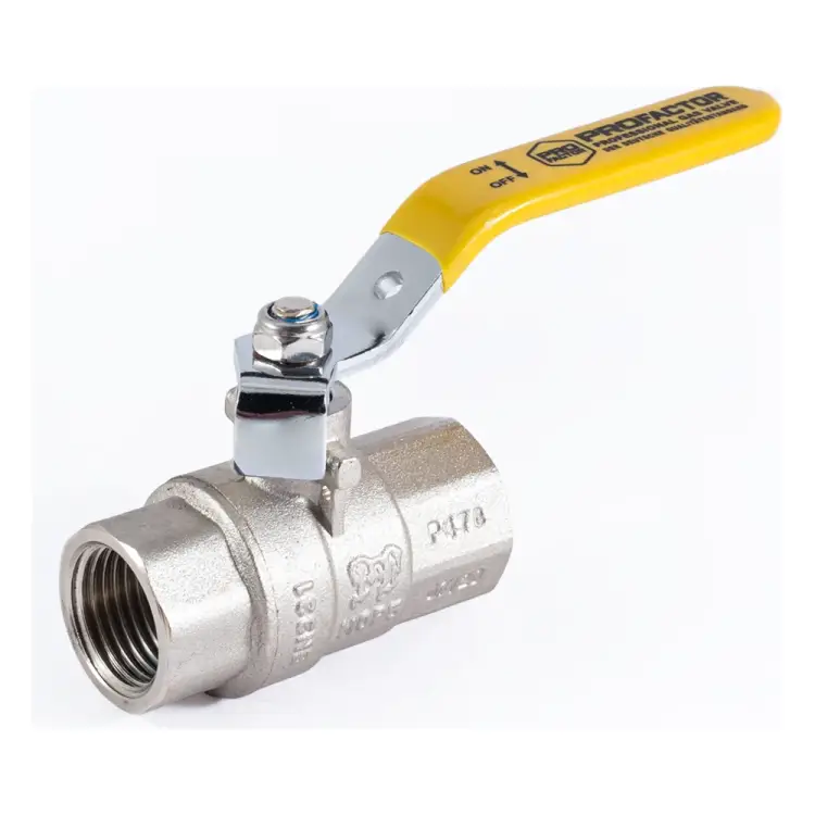 Шаровой кран для газа PROFACTOR в/в рычаг 1/2 дюйма PF GBV 339