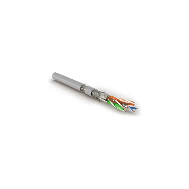 Кабель Hyperline SFTP4-C8.1-S23-IN-LSZH-GY-500 445168