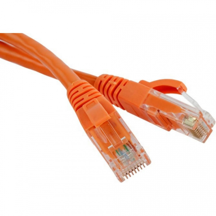 Патчкорд UTP Hyperline PC-LPM-UTP-RJ45-RJ45-C5e-1.5M-LSZH-OR