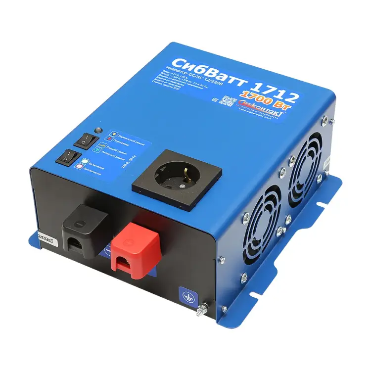 Инвертор-преобразователь напряжения СИБКОНТАКТ СибВатт 1712 ЦБ-00001731