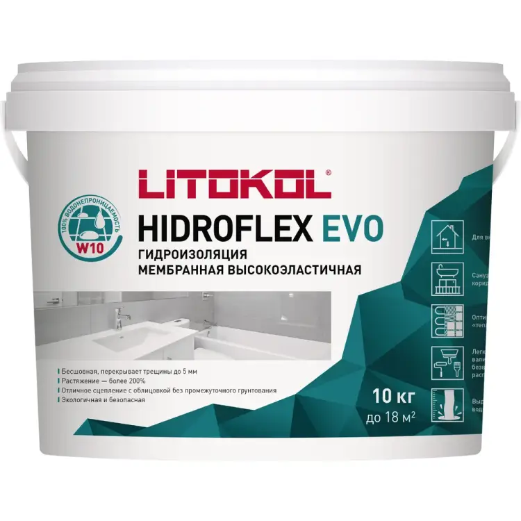 Мастика LITOKOL HIDROFLEX-гидроизол 482570003