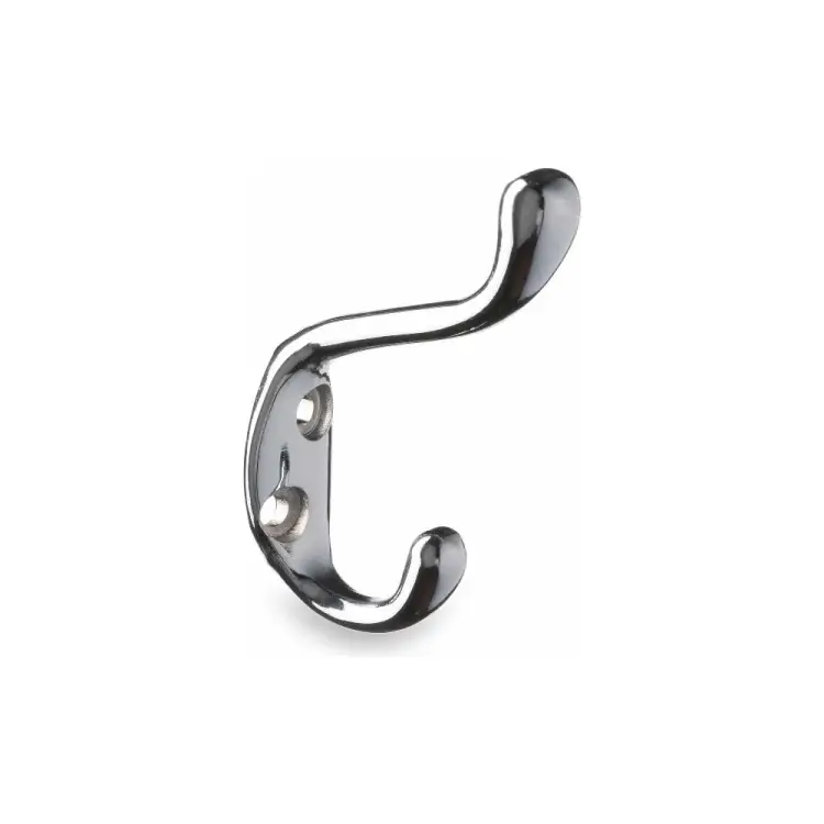 Мебельный двухрожковый крючок JET 586 CQ586A.002CP99